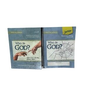 Apologia Who Is God Textbook‎ & Junior Workbook Set